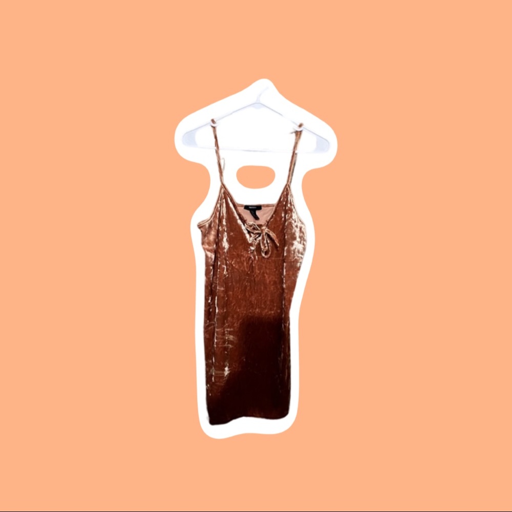 Women’s Forever 21 crushed velvet summer dress